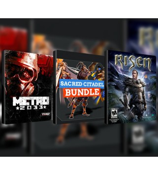 Metro 2033, Risen and Sacred Citadel Steam Key GLOBAL